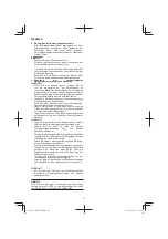 Preview for 14 page of Hitachi BL 26200 Handling Instructions Manual