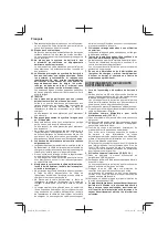 Preview for 16 page of Hitachi BL 26200 Handling Instructions Manual