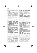 Предварительный просмотр 63 страницы Hitachi BL 26200 Handling Instructions Manual