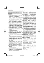 Предварительный просмотр 106 страницы Hitachi BL 26200 Handling Instructions Manual