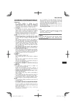 Предварительный просмотр 111 страницы Hitachi BL 26200 Handling Instructions Manual