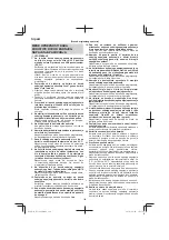 Предварительный просмотр 124 страницы Hitachi BL 26200 Handling Instructions Manual