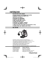 Preview for 1 page of Hitachi BL 36200 Handling Instructions Manual