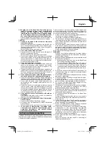 Preview for 9 page of Hitachi BL 36200 Handling Instructions Manual
