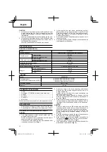 Preview for 10 page of Hitachi BL 36200 Handling Instructions Manual