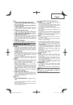 Preview for 13 page of Hitachi BL 36200 Handling Instructions Manual