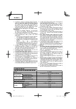 Preview for 16 page of Hitachi BL 36200 Handling Instructions Manual