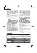 Предварительный просмотр 16 страницы Hitachi BL 36200 Handling Instructions Manual