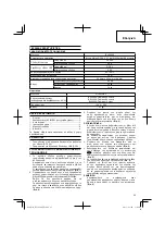 Preview for 25 page of Hitachi BL 36200 Handling Instructions Manual