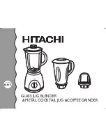Hitachi BLN1 E Manual preview