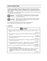 Preview for 4 page of Hitachi BRD-E2-30K Operation Manual