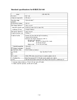 Preview for 1 page of Hitachi BRD-EZ3-110K Specifications