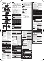 Preview for 1 page of Hitachi BSL18UA Instruction Manual