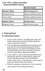 Preview for 10 page of Hitachi BTN2 Owner'S Manual