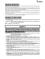 Preview for 3 page of Hitachi C 10FC2 Instruction Manual And Safety Instructions