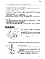 Preview for 13 page of Hitachi C 10FC2 Instruction Manual And Safety Instructions