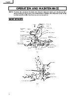 Preview for 8 page of Hitachi C 10FCD Instruction Manual