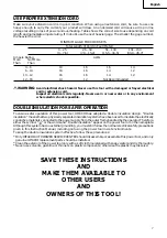 Preview for 7 page of Hitachi C 10FCE Instruction Manual