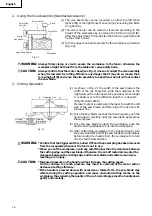 Preview for 16 page of Hitachi C 10FCE Instruction Manual