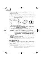 Preview for 54 page of Hitachi C 10FSB Safety Instructions And Instruction Manual