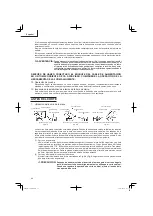 Preview for 68 page of Hitachi C 10FSB Safety Instructions And Instruction Manual