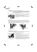 Preview for 70 page of Hitachi C 10FSB Safety Instructions And Instruction Manual