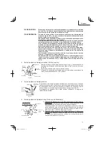 Preview for 75 page of Hitachi C 10FSB Safety Instructions And Instruction Manual