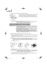 Preview for 82 page of Hitachi C 10FSB Safety Instructions And Instruction Manual