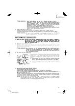 Preview for 83 page of Hitachi C 10FSB Safety Instructions And Instruction Manual