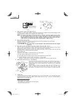 Preview for 84 page of Hitachi C 10FSB Safety Instructions And Instruction Manual