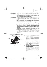 Preview for 29 page of Hitachi C 10FSHC Safety And Instruction Manual