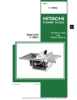 Preview for 1 page of Hitachi C 10RA2 Technical And Service Manual