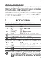 Предварительный просмотр 3 страницы Hitachi C 10RJ Safety Instructions And Instruction Manual