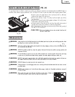 Preview for 35 page of Hitachi C 10RJ Safety Instructions And Instruction Manual