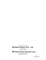 Preview for 152 page of Hitachi C 10RJ Safety Instructions And Instruction Manual