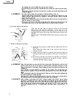 Предварительный просмотр 18 страницы Hitachi C 12FSA Instruction Manual And Safety Instructions