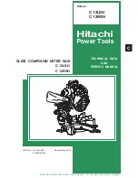 Preview for 1 page of Hitachi C 12LSH Technical Data And Service Manual