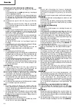 Предварительный просмотр 20 страницы Hitachi C 12RSH Handling Instructions Manual