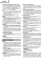 Предварительный просмотр 22 страницы Hitachi C 12RSH Handling Instructions Manual