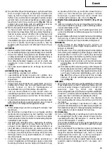 Предварительный просмотр 29 страницы Hitachi C 12RSH Handling Instructions Manual