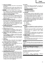 Предварительный просмотр 33 страницы Hitachi C 12RSH Handling Instructions Manual