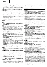 Предварительный просмотр 38 страницы Hitachi C 12RSH Handling Instructions Manual