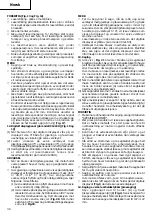 Предварительный просмотр 40 страницы Hitachi C 12RSH Handling Instructions Manual