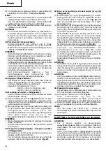 Предварительный просмотр 42 страницы Hitachi C 12RSH Handling Instructions Manual