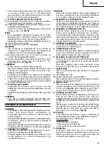 Предварительный просмотр 43 страницы Hitachi C 12RSH Handling Instructions Manual