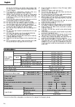 Предварительный просмотр 56 страницы Hitachi C 12RSH Handling Instructions Manual