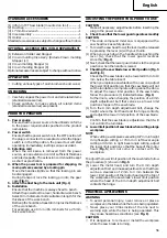 Предварительный просмотр 57 страницы Hitachi C 12RSH Handling Instructions Manual