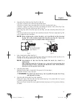 Preview for 39 page of Hitachi C 12RSH2 Instruction Manual