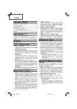 Предварительный просмотр 20 страницы Hitachi C 13U Handling Instructions Manual