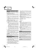 Предварительный просмотр 26 страницы Hitachi C 13U Handling Instructions Manual